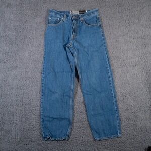 Levis Jeans Womens 28x31 Blue Silver Tab 94 Baggy Retro